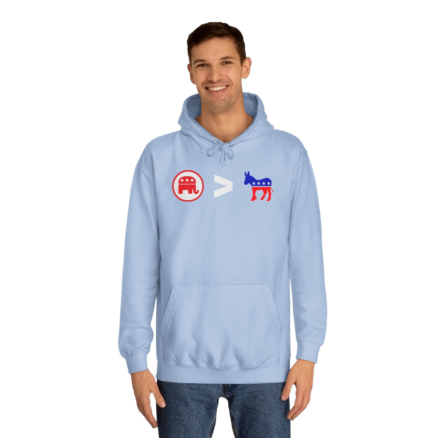 Republicans > Democrats Hoodie