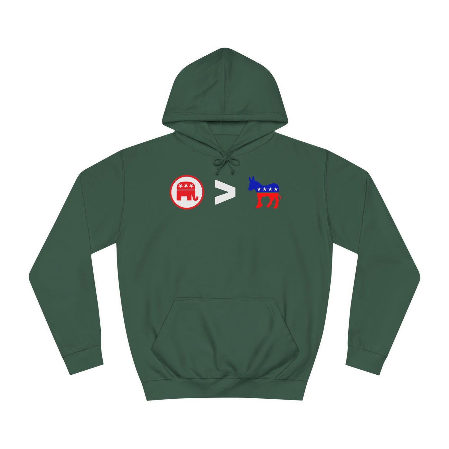 Republicans > Democrats Hoodie