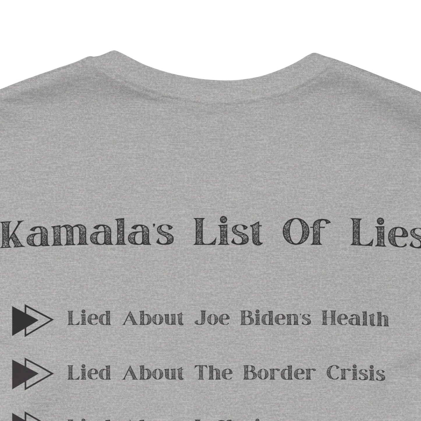 Kamala's List Of Lies T-Shirt