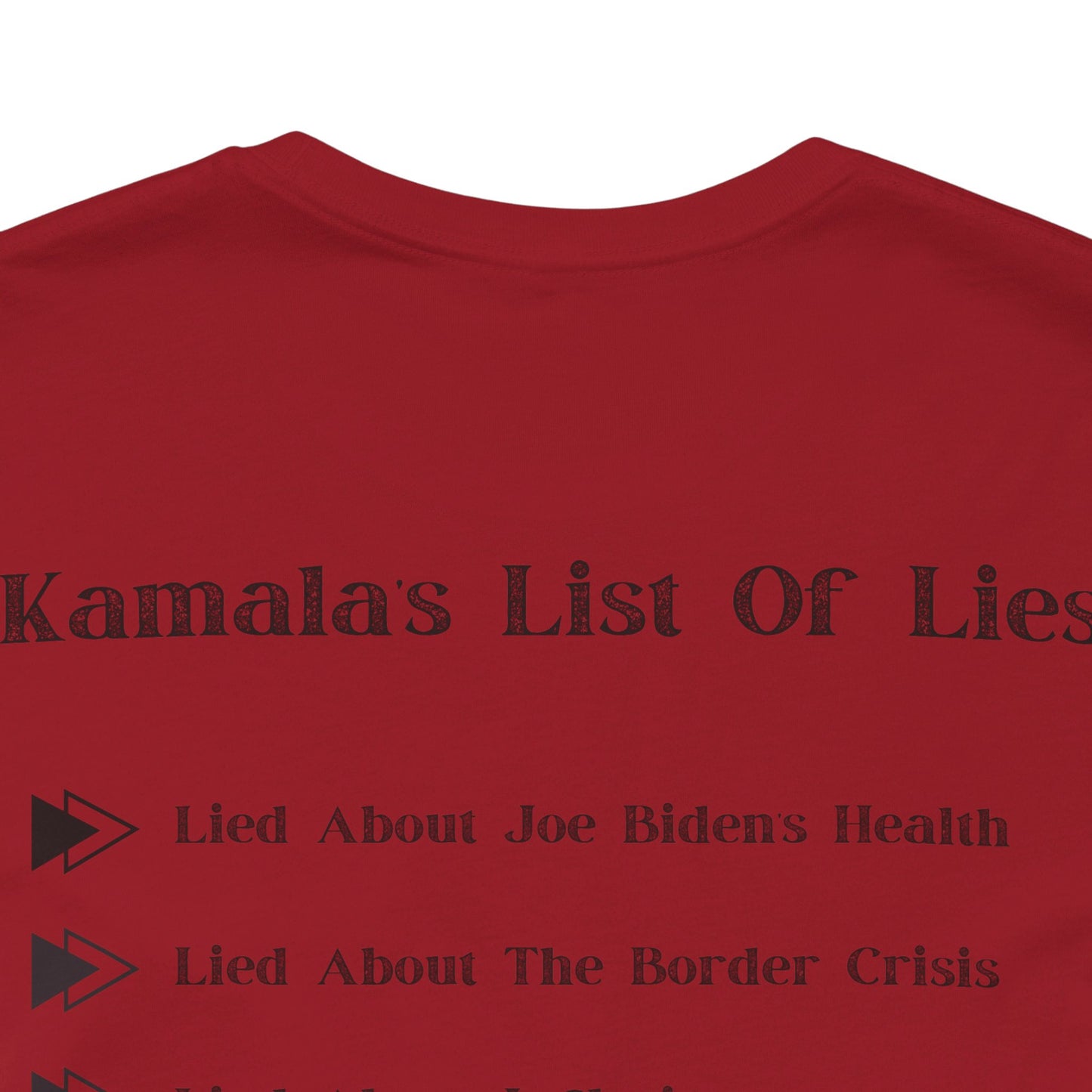 Kamala's List Of Lies T-Shirt