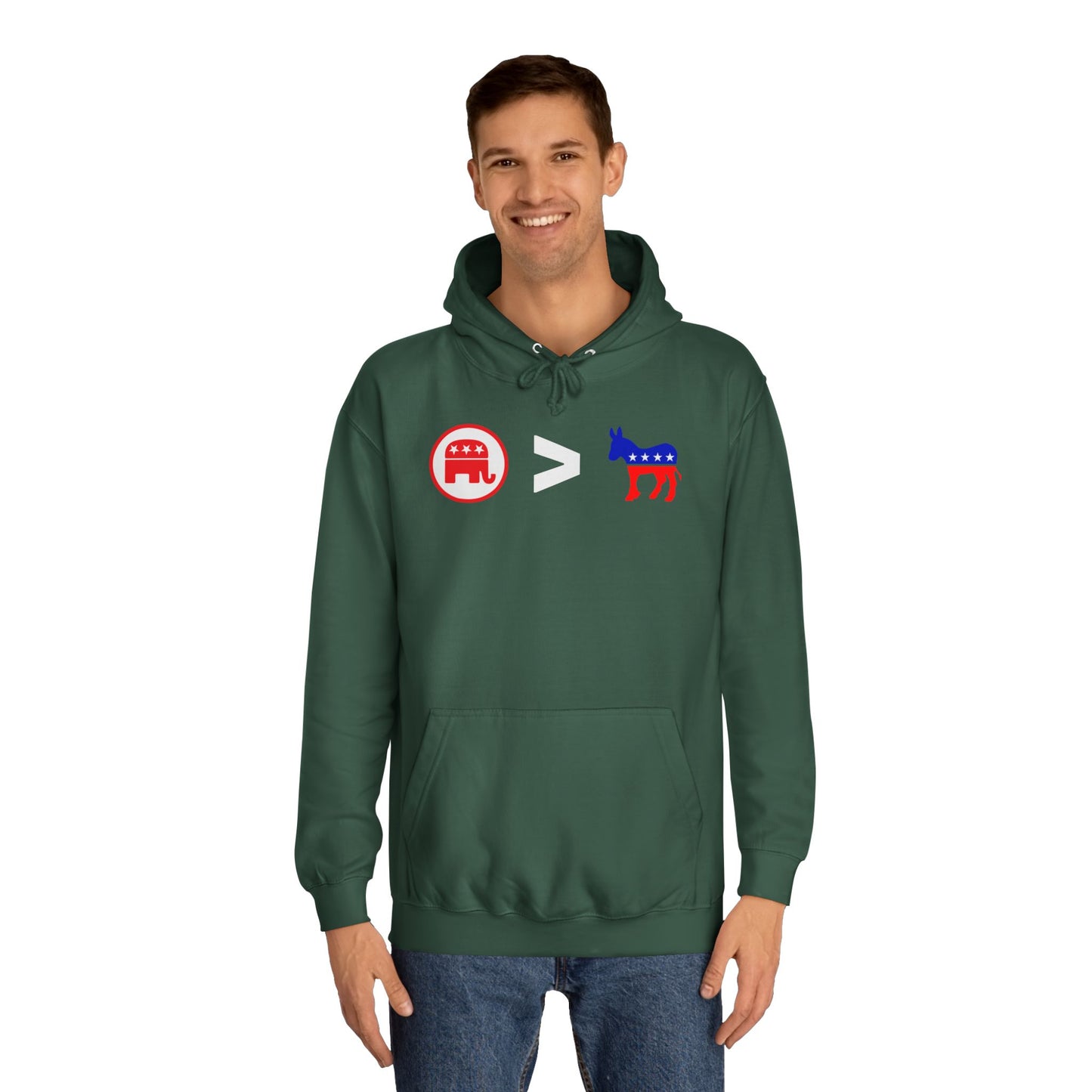 Republicans > Democrats Hoodie