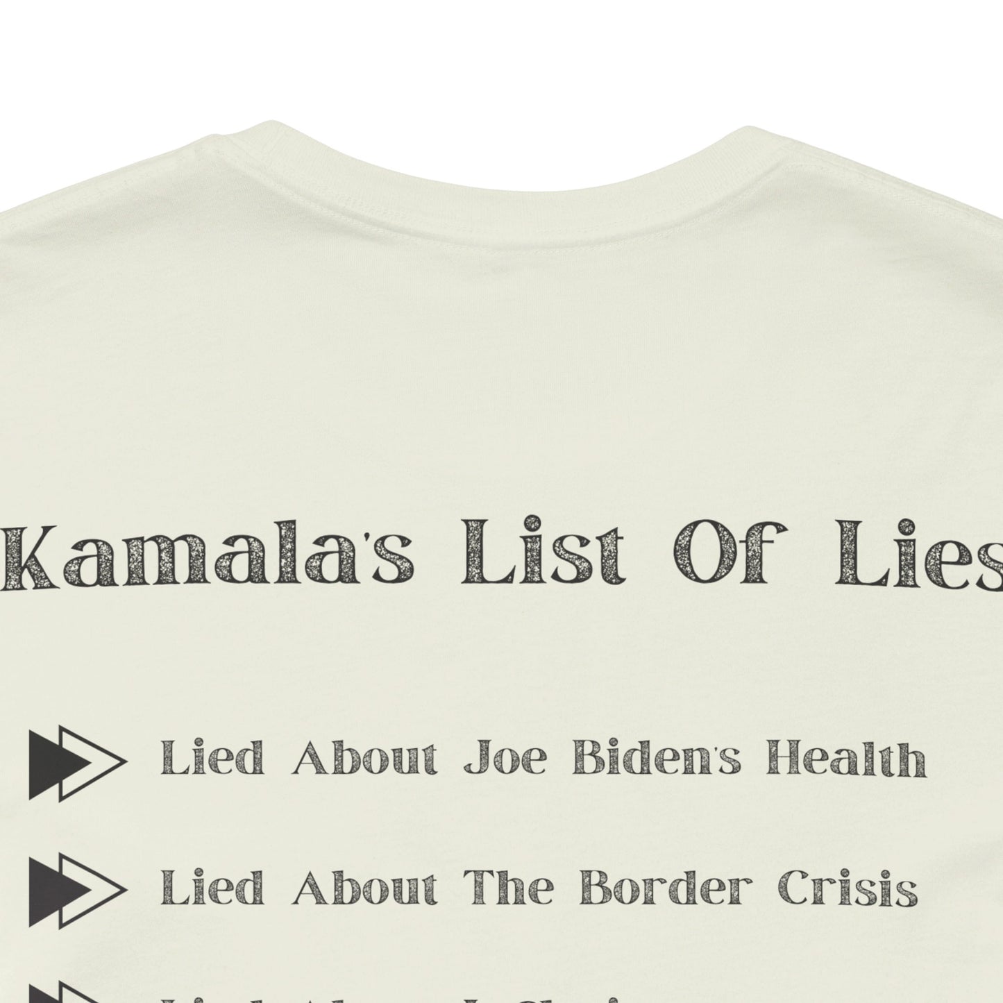 Kamala's List Of Lies T-Shirt