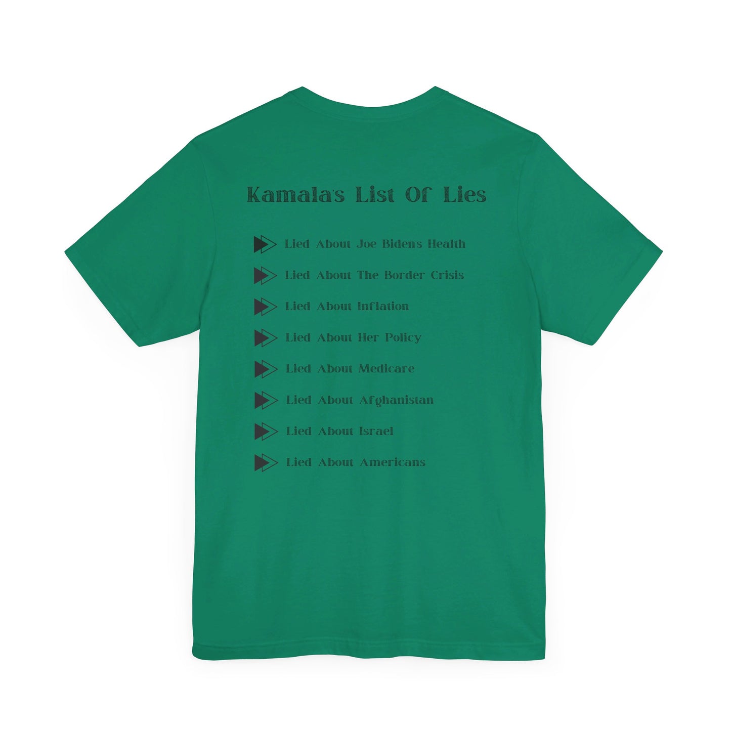 Kamala's List Of Lies T-Shirt