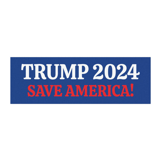 Trump Save America! Car Magnet