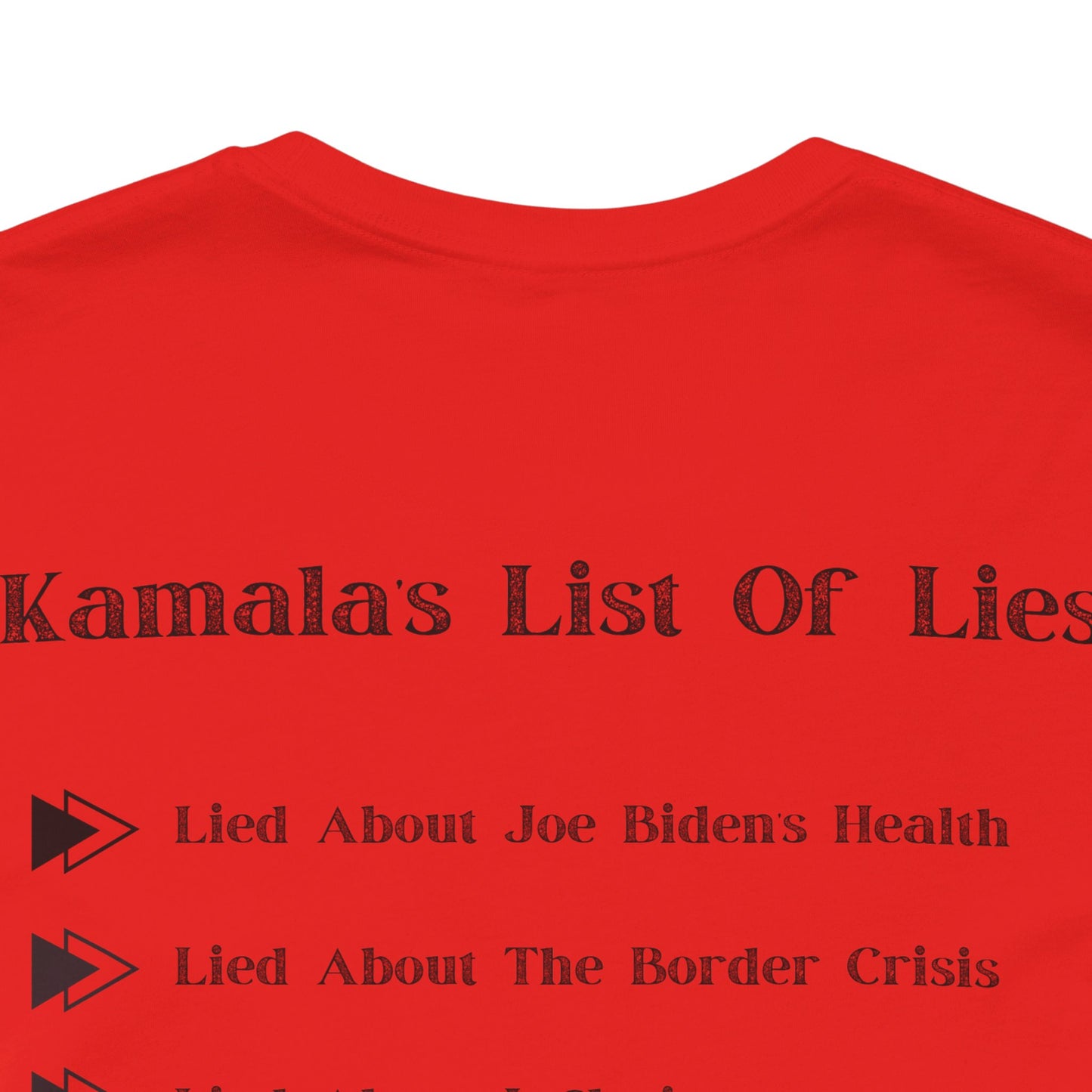 Kamala's List Of Lies T-Shirt