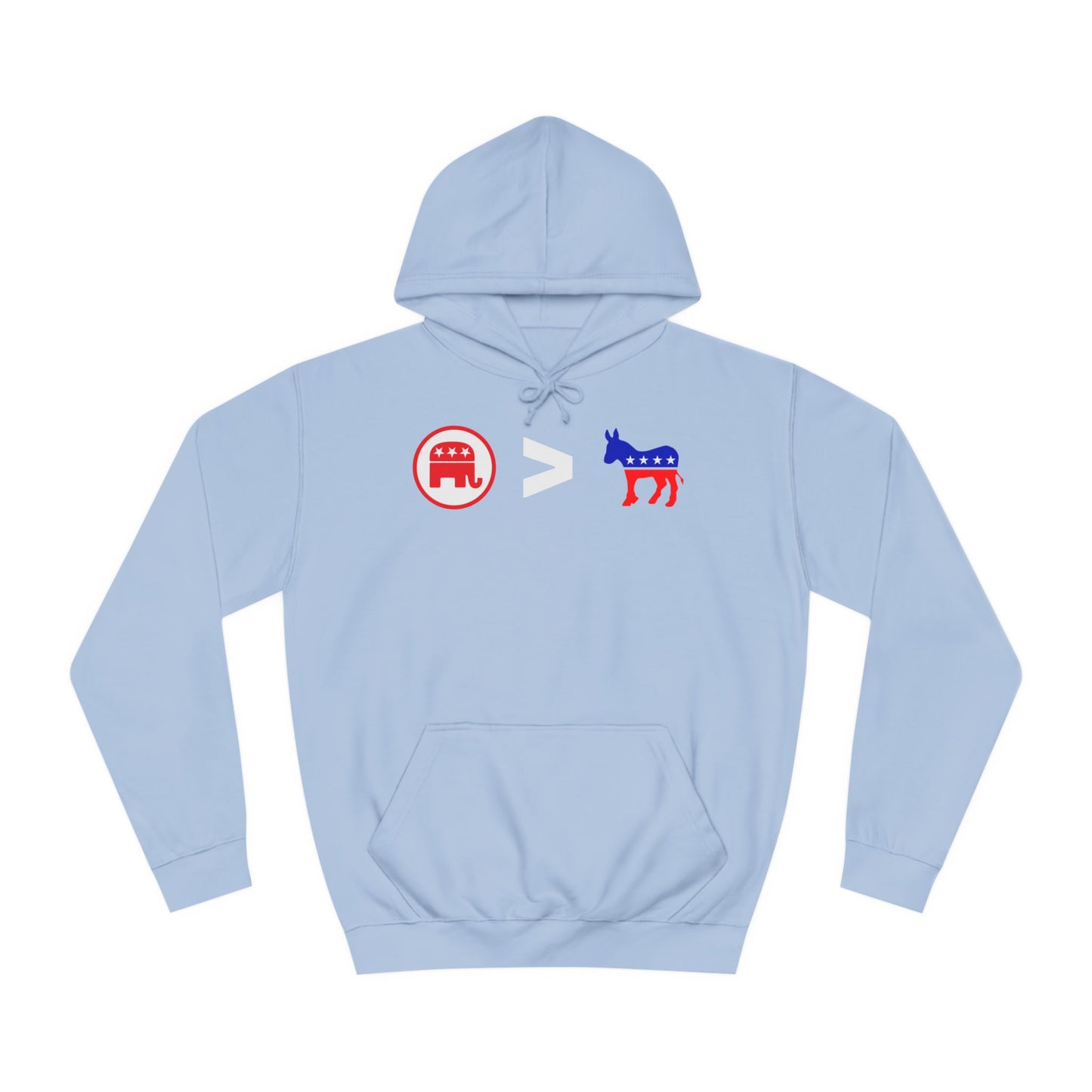 Republicans > Democrats Hoodie