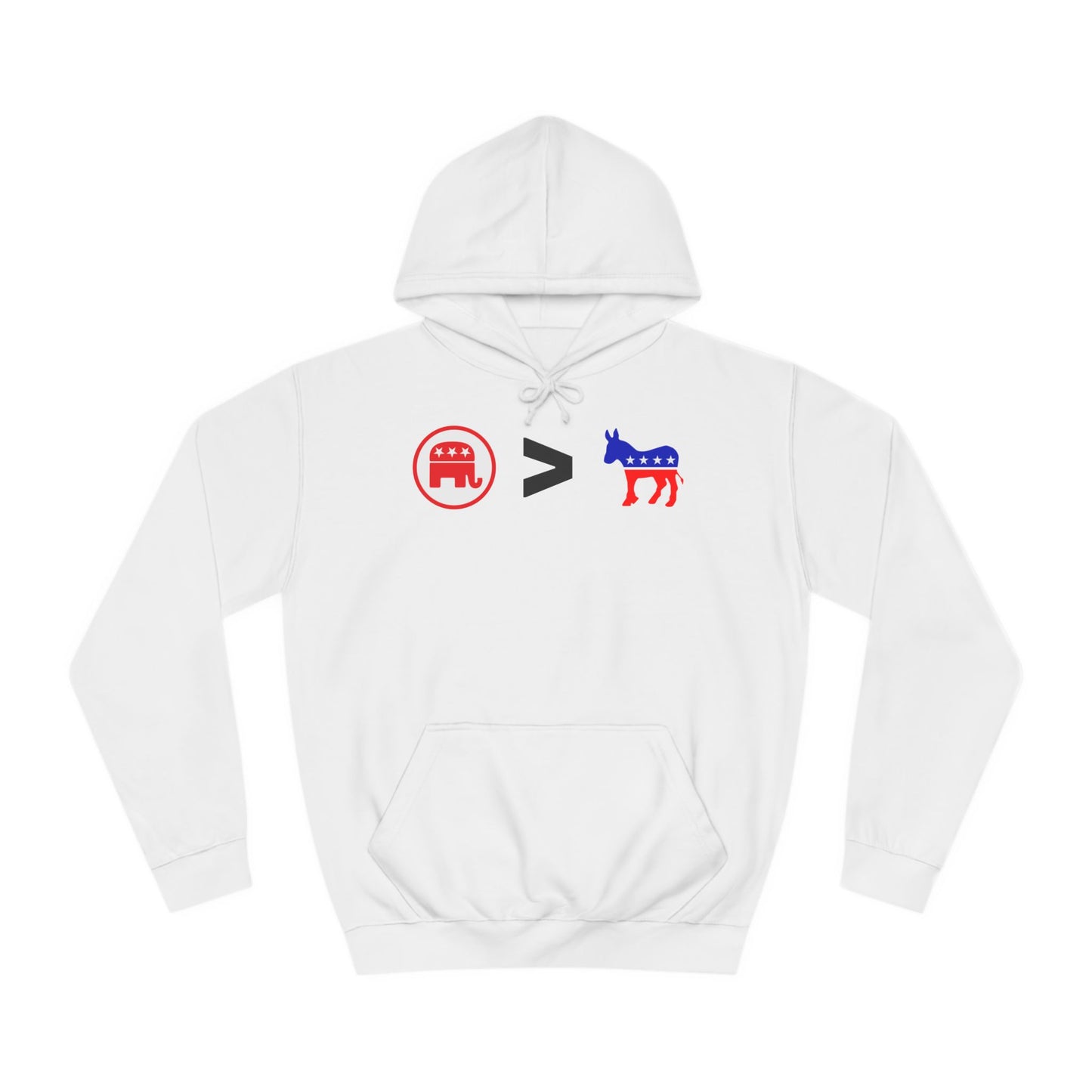 Republicans > Democrats Hoodie