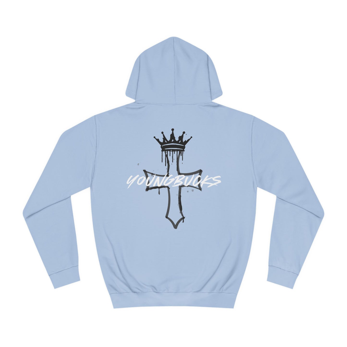 Graffiti Style Cross Hoodie