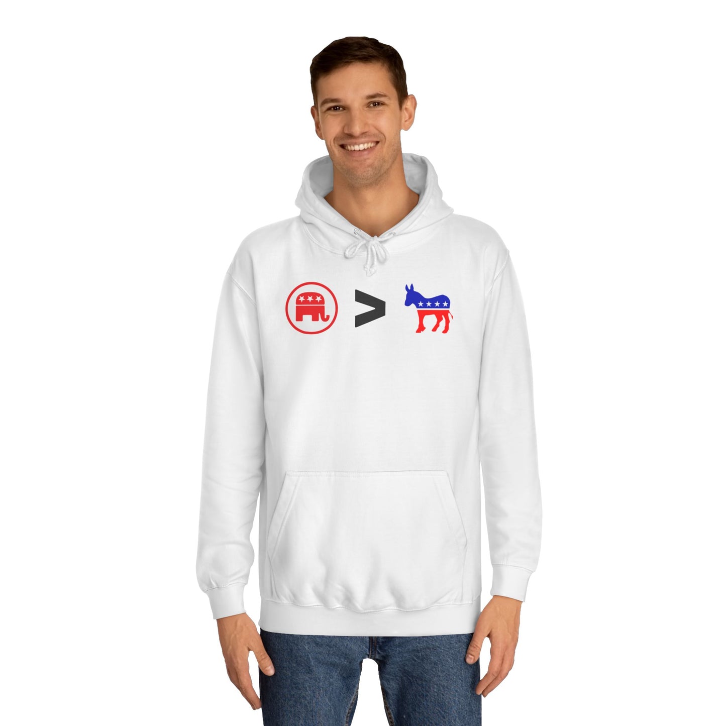 Republicans > Democrats Hoodie