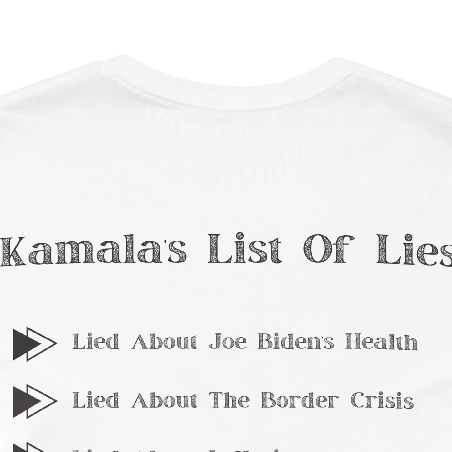 Kamala's List Of Lies T-Shirt