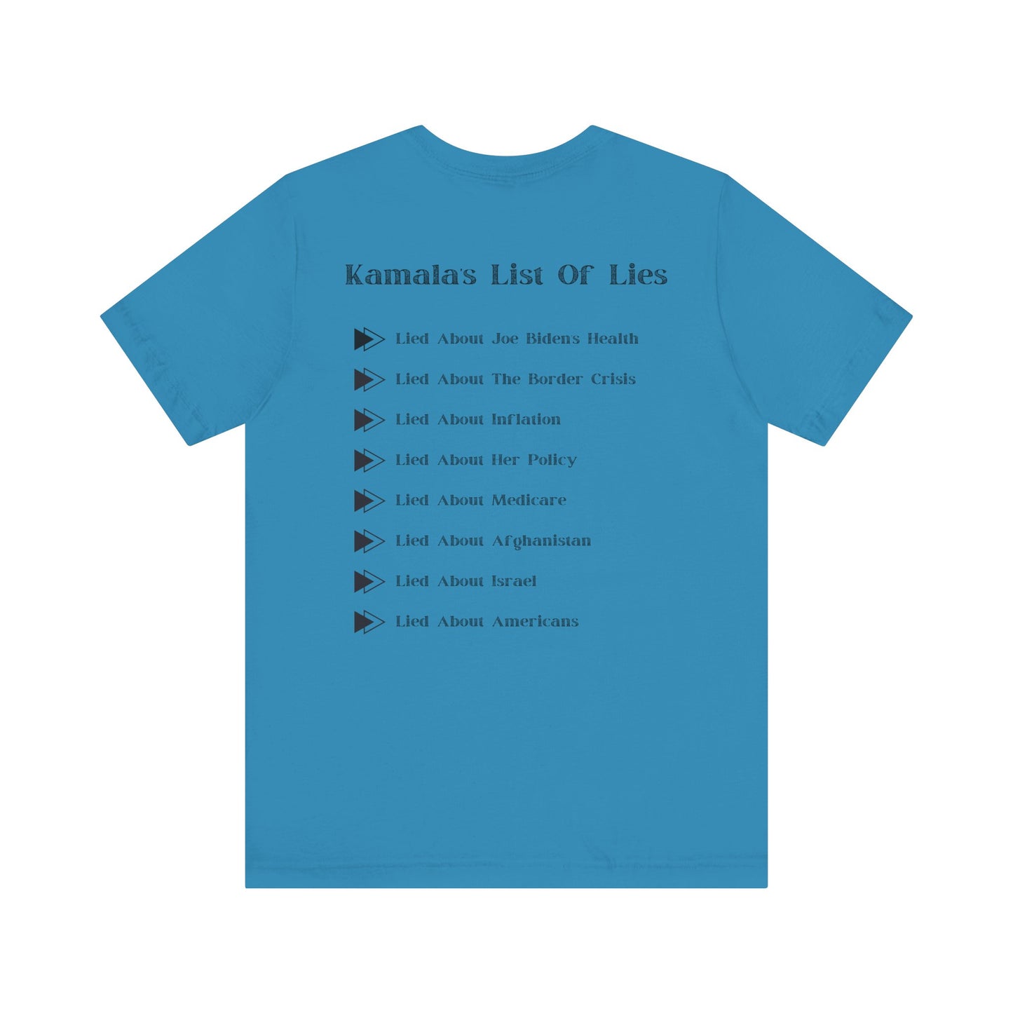 Kamala's List Of Lies T-Shirt